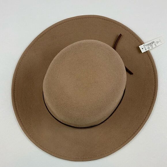 Madewell x Biltmore® Domed Wool Felt Hat Faux Leather Trim  M/L NWT main image 8